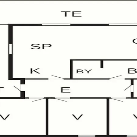 Сasa de vacaciones 6 Person In